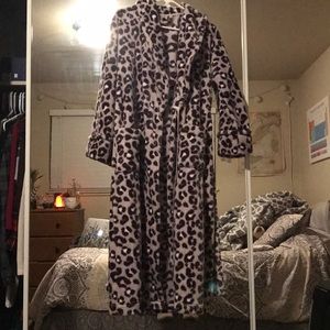Leopard Print Robe